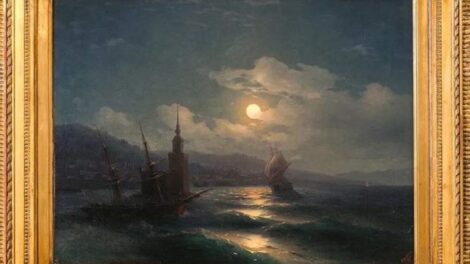 «Лунная ночь» Айвазовского была продана на аукционе за 92 миллиона рублей