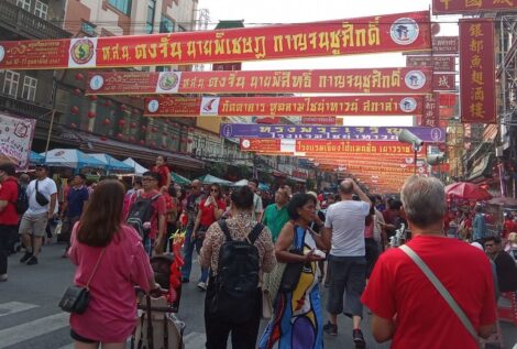 Пятьдесят оттенков красного: как в Бангкоке встретили Новый год