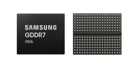 Samsung создала рекордный чип GDDR7 DRAM